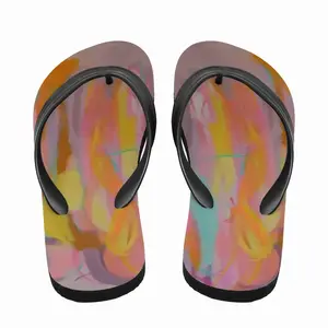 Men The Beating Of The Cosmic Heart Flip Flop Slippers