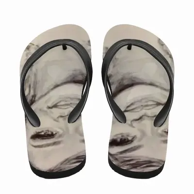 Men Rihanna Portrait Flip Flop Slippers