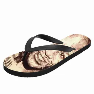 Men Floyd Mayweather Jr Portrait Flip Flop Slippers