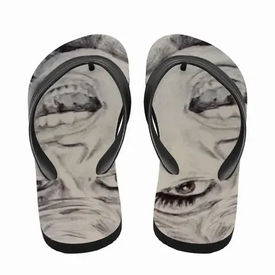 Men Nicki Minaj Portrait Flip Flop Slippers