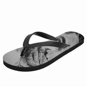 Men Aubrey Drake Graham Portrait Flip Flop Slippers