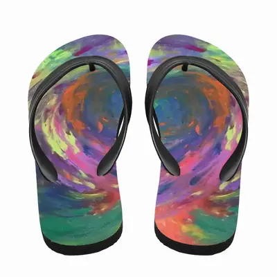 Men Waves Of Love Flip Flop Slippers