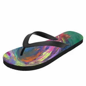 Men Waves Of Love Flip Flop Slippers