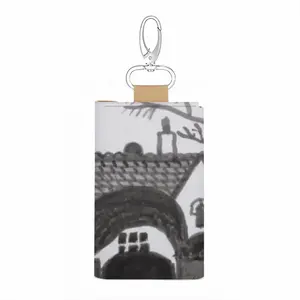 Creepy Cottage Leather Key Bag