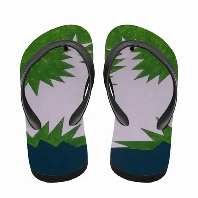 Men Bull Terrier Flip Flop Slippers