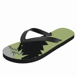 Men Raven Flip Flop Slippers