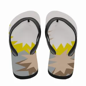 Men Yellow Jacket Flip Flop Slippers