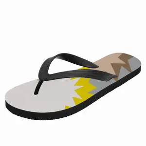 Men Yellow Jacket Flip Flop Slippers