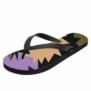 Men Violet Dress Flip Flop Slippers