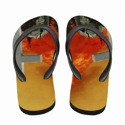 Men Eternal Flames Flip Flop Slippers