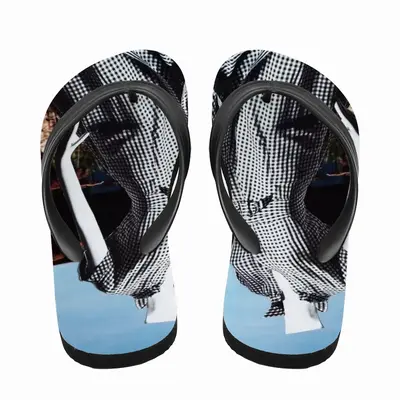 Men On Alert Flip Flop Slippers