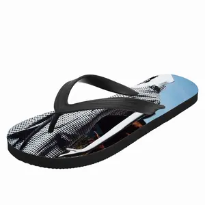 Men On Alert Flip Flop Slippers