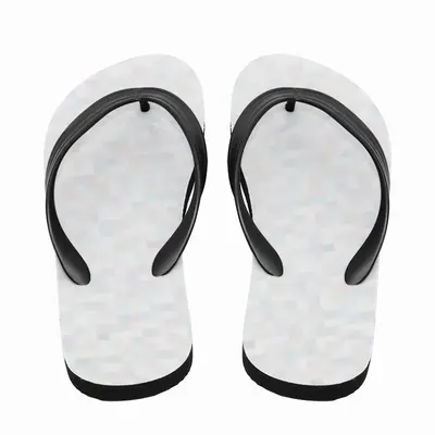 Men White-Soft Colorful Flip Flop Slippers