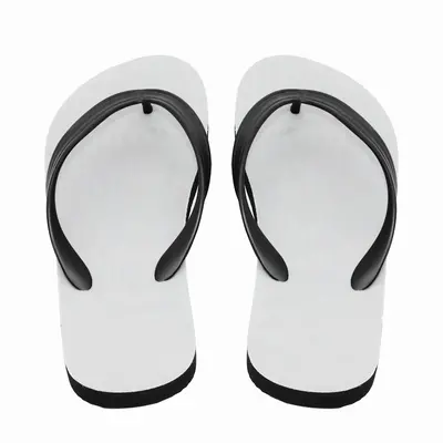 Men White Flip Flop Slippers