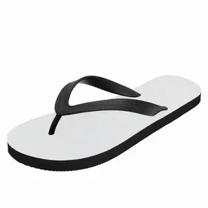 Men White Flip Flop Slippers