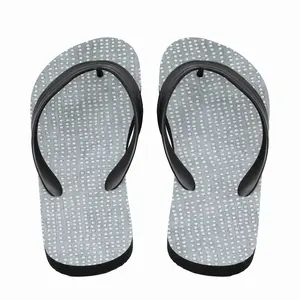 Men Silver Flip Flop Slippers