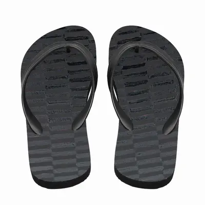 Men Black Flip Flop Slippers