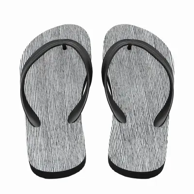 Men Black On White Iv Flip Flop Slippers