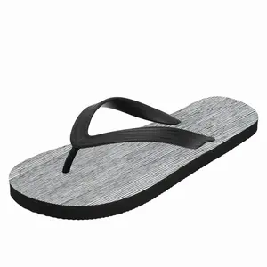 Men Black On White Iv Flip Flop Slippers