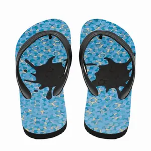 Men Romantic Spot Flip Flop Slippers