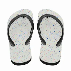 Men Points Colorful Flip Flop Slippers