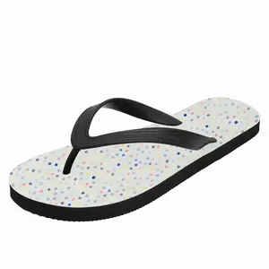 Men Points Colorful Flip Flop Slippers