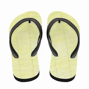 Men Yellow Flip Flop Slippers