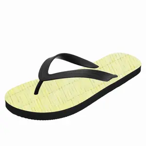 Men Yellow Flip Flop Slippers