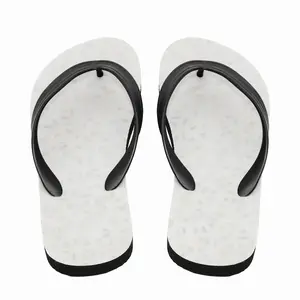 Men Bloomers White Flip Flop Slippers