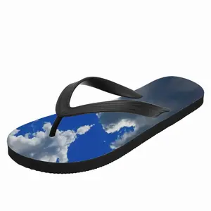 Men Ram In The Clouds Flip Flop Slippers