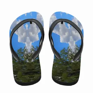 Men Dragon Clouds Flip Flop Slippers