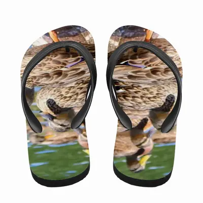 Men Get Your Ducks In A Row Flip Flop Slippers