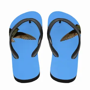 Men Soaring Swallow Flip Flop Slippers