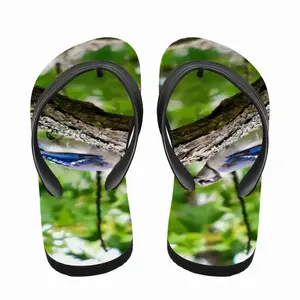 Men Blue Jay Show Off Flip Flop Slippers