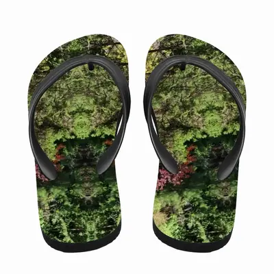 Men Faces Of High Park Flip Flop Slippers