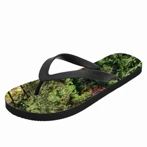 Men Faces Of High Park Flip Flop Slippers