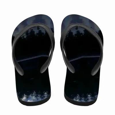 Men Parallel Sunsets Flip Flop Slippers