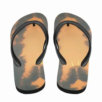 Men Bermuda Dragon Sunset Flip Flop Slippers