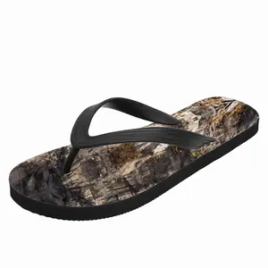 Men Stone Face Flip Flop Slippers