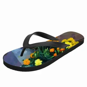 Men Flowers In The House Of The Artist Flip Flop Slippers