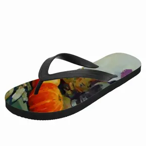 Men Autumn Still Life Flip Flop Slippers