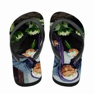 Men Lviv Flower Saleswoman Flip Flop Slippers