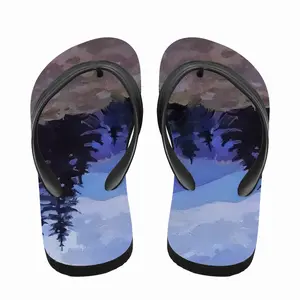 Men On The Mountain Flip Flop Slippers