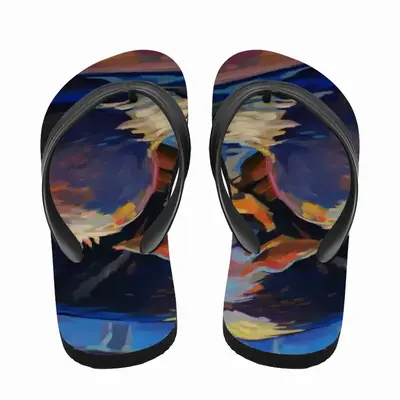 Men Bun Flip Flop Slippers