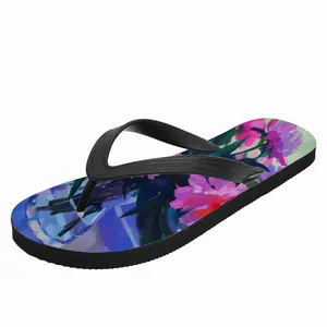 Men Peonies Flip Flop Slippers