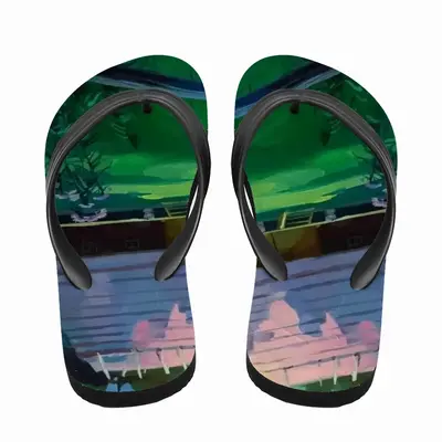 Men In The Shadow Flip Flop Slippers