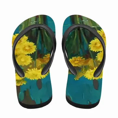 Men Dandelions Flip Flop Slippers