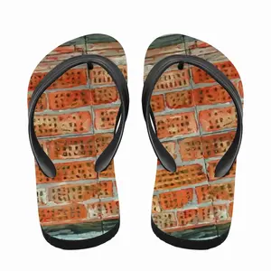 Men Polyptic Window Sugag Flip Flop Slippers