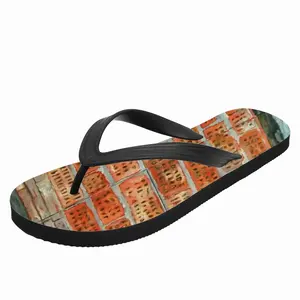 Men Polyptic Window Sugag Flip Flop Slippers