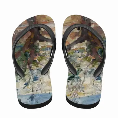 Men Pequena Árvore Em Redondo I Flip Flop Slippers